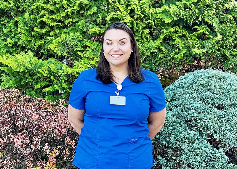 Day Kimball Health Names Danielle Greene Employee of the Month for October